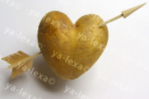 вот такая картошка попалась в магазине