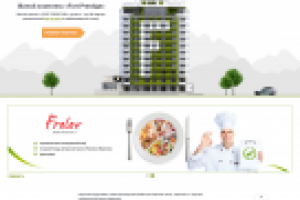 Сайт жилого комплекса «Fort Prestige»