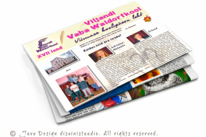 Газета для выпускников школы.