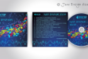 Разработка дизайна для DVD диска и обложки (лайтбокса)