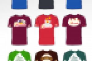 Разработка дизайна принта на футболки для молочной фабрики