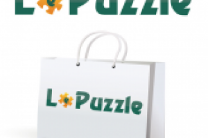 Разработка логотипа для магазина Le Puzzle