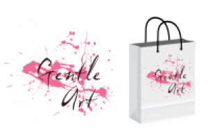 Разработка логотипа для художественной студии Gentle Art