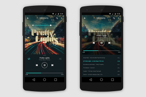 Музыкальный плеер на мобильный телефон