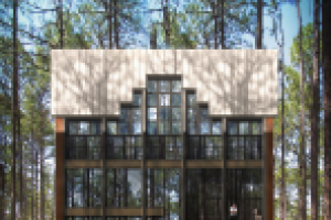 Загородный жилой дом