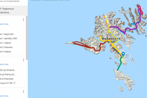 Составление и визуализация маршрутов