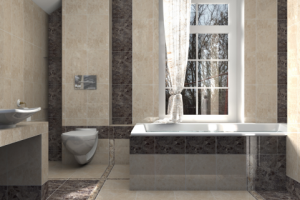 Интерьер ванных комнат и душевых