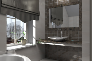 Интерьер ванной комнаты