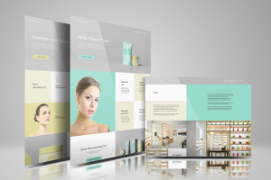 Дизайн сайта косметики