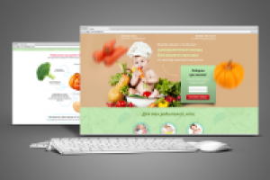 Дизайн лендинга для компании «Умная мама»