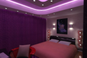 спальня частный интерьер