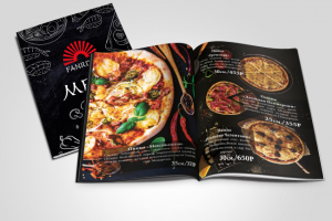 Разработка дизайна меню для ресторана Японской кухни