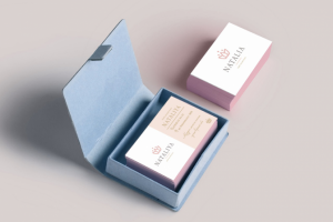 Дизайн визитки и логотип косметологу