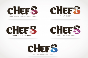 ЛОго для сети CHEFS
