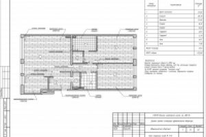 Чертежи для разработка интерьера, AutoCAD