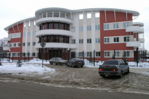 фасад спорт-комплекса "Грация"