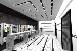 интерьер буфета