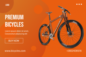 Баннер магазина велосипедов №2