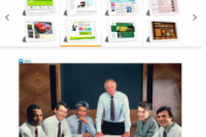 Двухрядный слайдер