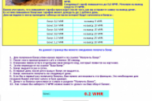 Выдача бонусов