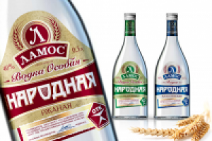 Водка "Народная" Ржаная