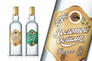Водка "Золотой Олимп"