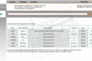 сайт для заказа деталей на авто