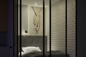 Визуализация квартиры-студии