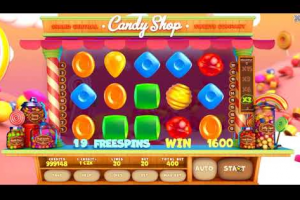 "Candy Shop" - Gameplay (slot)