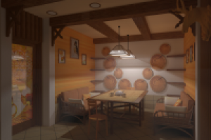 Баня комната отдыха