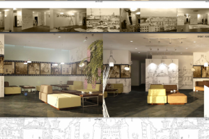 Разработка интерьера кафе в бизнес-центре