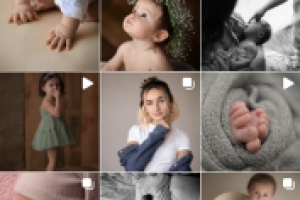 Продвижение Instagram и Facebook фотограф новорожденных Елена По