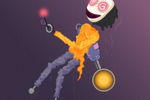 Иллюстрация к марафону художников, тема "Фейк"