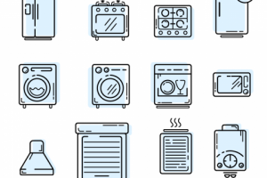Иконки для сайта ремонта бытовой техники