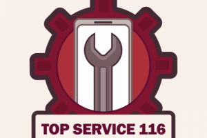 Логотип для сервиса ремонта телефонов и прочей техники