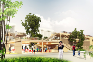 Благоустройство территории Технокампуса/Лекторий