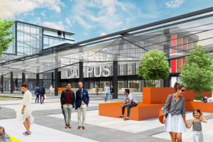 Благоустройство территории Технокампуса