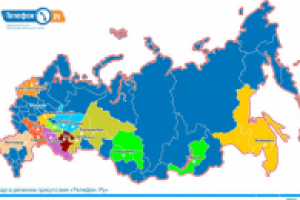 Карта регионов России. Flash + XML