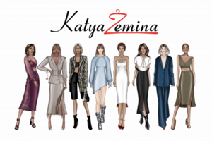 models by Katya Zemina