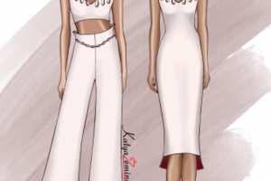 Fashion designer/illustrator by Katya Zemina