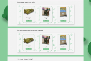 Интернет-лавка полезных продуктов