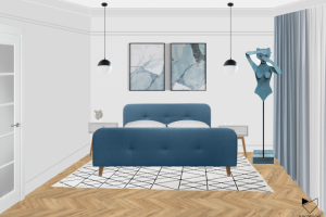 Коллаж спальни