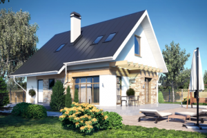 Индивидуальный жилой дом в городе Пскове 2