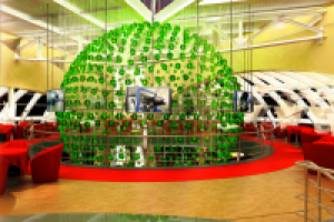 Зимний сад в ресторане