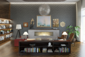 гостиная в частном коттедже, г.Москва