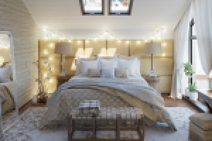 спальня в частном коттедже, г.Москва