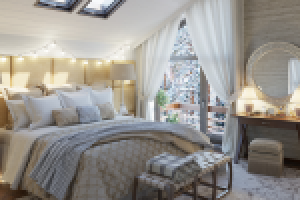 спальня в частном коттедже, г.Москва