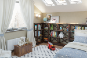 детская в частном коттедже, г.Москва