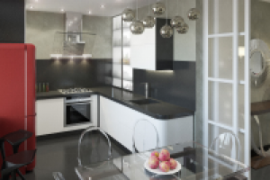 Дизайн-проект двухкомнатной квартиры для семьи из трех человек