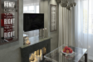 Дизайн-проект двухкомнатной квартиры для семьи из трех человек